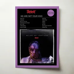 Slipknot – We Are Not Your Kind Fine Art Album Poster
