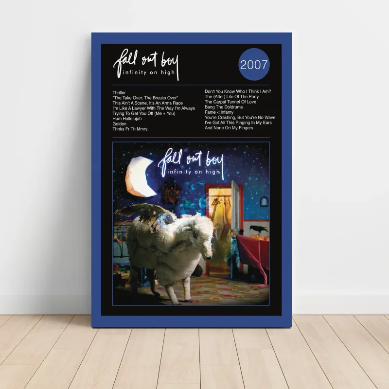 Fall Out Boy – Infinity On High Fine Art Album Poster
