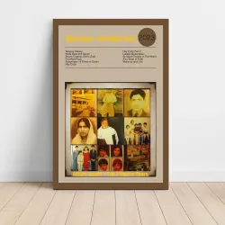 Afkan Ikram - Ten Pilgrim Years Fine Art Album Poster