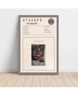 Erasure – The Innocents Fine Art Album Poster for Music Fans