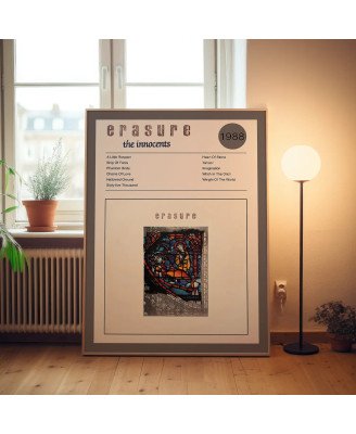 Erasure – The Innocents Fine Art Album Poster for Music Fans