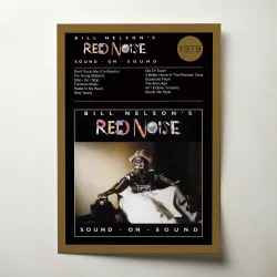 Bill Nelson's Red Noise – Sound On Sound Fine Art Album Poster