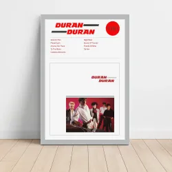 Duran Duran - Duran Duran Fine Art Album Poster