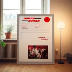 Duran Duran - Duran Duran Fine Art Album Poster