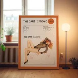 The Cars – Candy-O Fine Art Album Poster | Music Decor