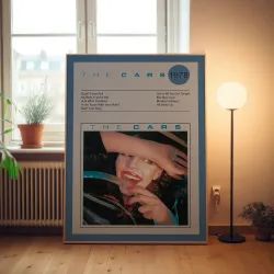 The Cars – Fine Art Album Poster | Music Lovers' Must-Have