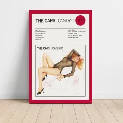 The Cars – Candy-O Fine Art Album Poster | Music Decor