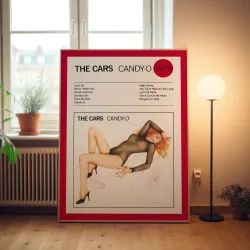 The Cars – Candy-O Fine Art Album Poster | Music Decor