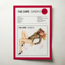 The Cars – Candy-O Fine Art Album Poster | Music Decor