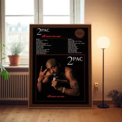 2Pac – All Eyez On Me Fine Art Album Poster | Iconic Music Art
