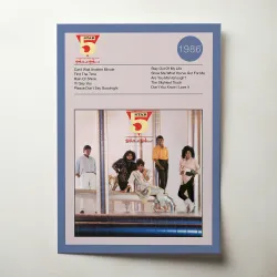 5 Star  – Silk & Steel  Fine Art Album Poster