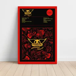 Aerosmith – Permanent Vacation Fine Art Album Poster