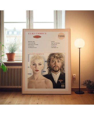 Eurythmics – Revenge Fine Art Album Poster - Music Decor
