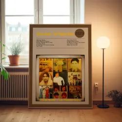 Afkan Ikram - Ten Pilgrim Years Fine Art Album Poster