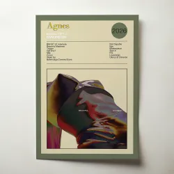 Agnes – Beautiful Madness Fine Art Album Poster