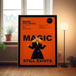 Agnes – Magic Still Exists: Fine Art Album Poster