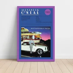 Alexander O'Neal – Alexander O'Neal Fine Art Album Poster