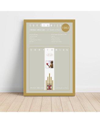 Eurythmics – Sweet Dreams (Are Made Of This)  Fine Art Album Poster