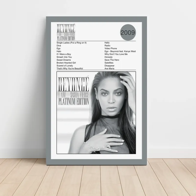 Beyoncé – I Am... Sasha Fierce Fine Art Album Poster