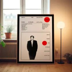 Bryan Ferry - The Ultimate Collection With Roxy Music Fine Art Album Poster