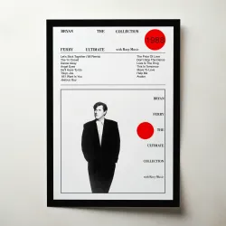 Bryan Ferry - The Ultimate Collection With Roxy Music Fine Art Album Poster