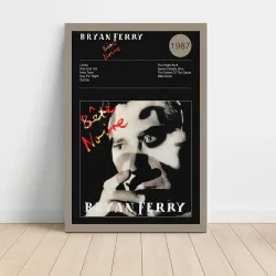 Bryan Ferry – Bête Noire Fine Art Album Poster
