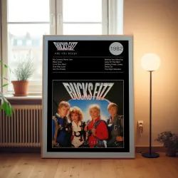 Bucks Fizz – Are You Ready Album Poster | Fine Art Decor