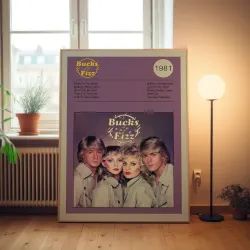 Bucks Fizz – Bucks Fizz Fine Art Album Poster