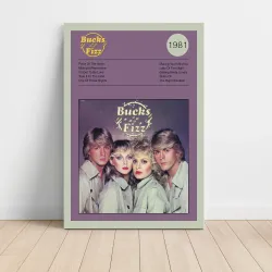 Bucks Fizz – Bucks Fizz Fine Art Album Poster