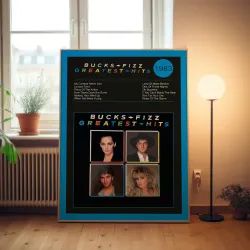 Bucks Fizz – Greatest Hits Fine Art Album Poster Music Decor