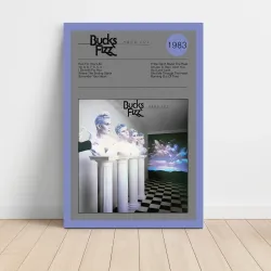 Bucks Fizz – Hand Cut Fine Art Album Poster