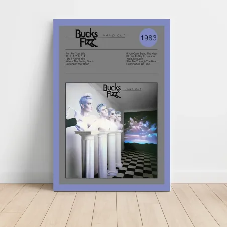 Bucks Fizz – Hand Cut Fine Art Album Poster