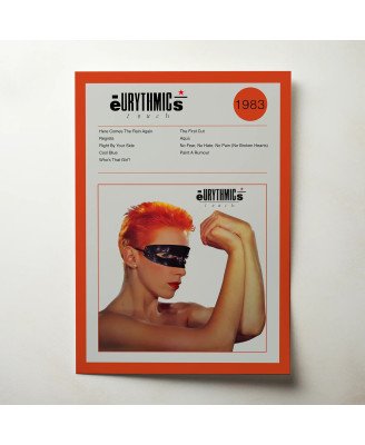 Eurythmics – Touch  Fine Art Album Poster