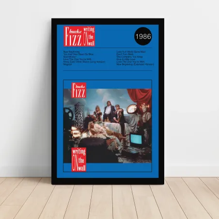Bucks Fizz – Writing On The Wall Fine Art Album Poster