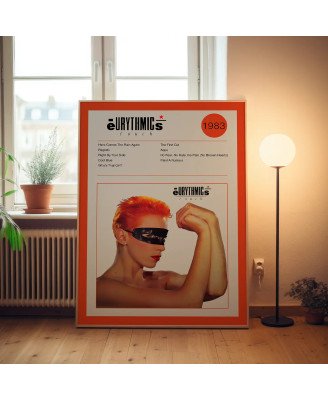 Eurythmics – Touch  Fine Art Album Poster