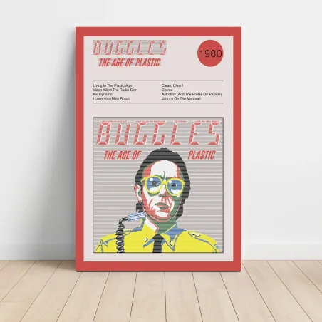 Buggles – The Age Of Plastic Fine Art Album Poster