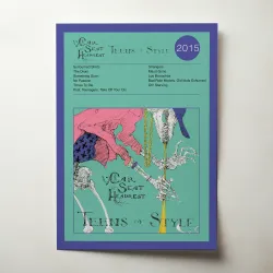 Car Seat Headrest – Teens Of Style Fine Art Album Poster