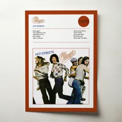 Chicago - Hot Streets Fine Art Album Poster