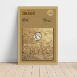 Cliff Richard – Stronger Fine Art Album Poster