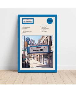 Faithless – Sunday 8PM  Fine Art Album Poster
