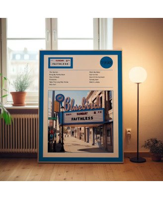 Faithless – Sunday 8PM  Fine Art Album Poster