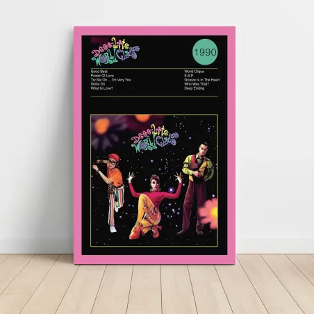 Deee-Lite – World Clique Fine Art Album Poster