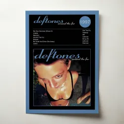 Deftones – Around The Fur Fine Art Album Poster | Music Decor
