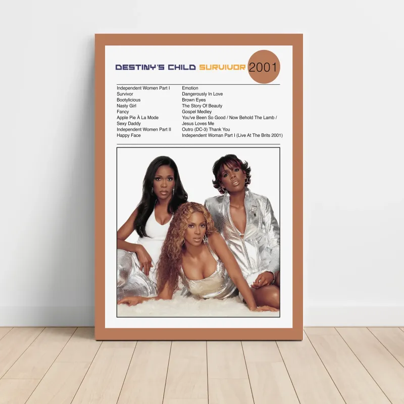 Destiny's Child – Survivor Fine Art Album Poster