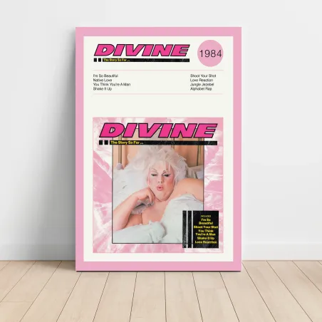 Divine – The Story So Far... Fine Art Album Poster