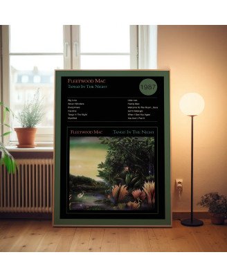 Fleetwood Mac – Tango In The Night  Fine Art Album Poster