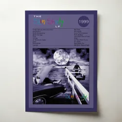 Eminem – The Slim Shady LP Fine Art Album Poster