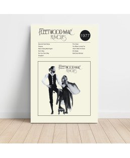 Fleetwood Mac - Rumours  Fine Art Album Poster
