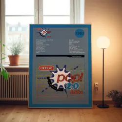 Erasure – Pop! - The First 20 Hits Fine Art Album Poster