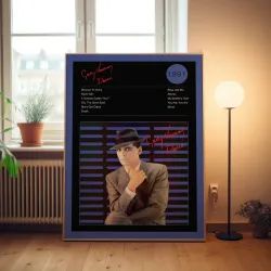 Gary Numan – Dance Album Poster | Fine Art Music Decor